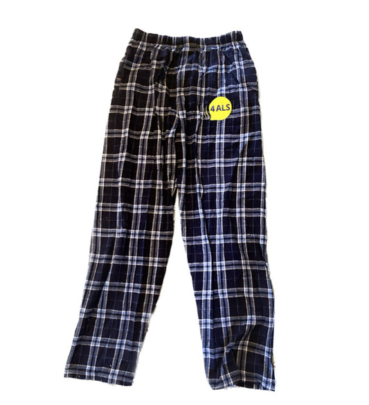 Breathe4ALS Logo Flannel Pants